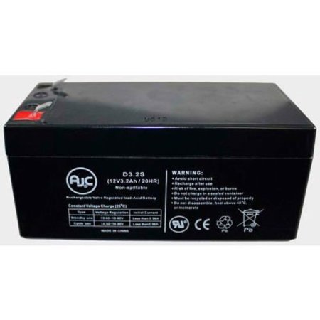 BATTERY CLERK AJC¬Æ Door King 1601 and 1602 Barrier 12V 3.2Ah UPS Battery DOOR KING-1601 AND 1602 BARRIER